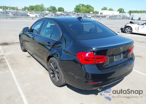 2016 BMW 320I из США, поврежденный, VIN WBA8E1G52GNU12202